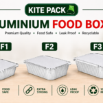 Kite Pack Aluminium Food Boxes – F1, F2 & F3 Premium Food Containers